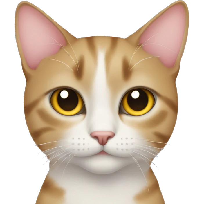 Cat side eyeing emoji