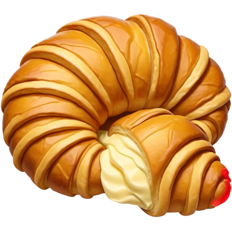 croissant font U emoji