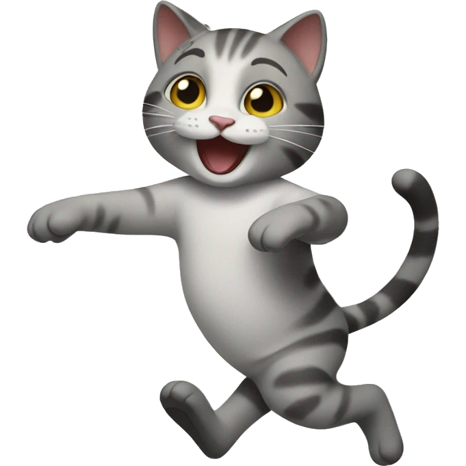 Cat dancing  emoji