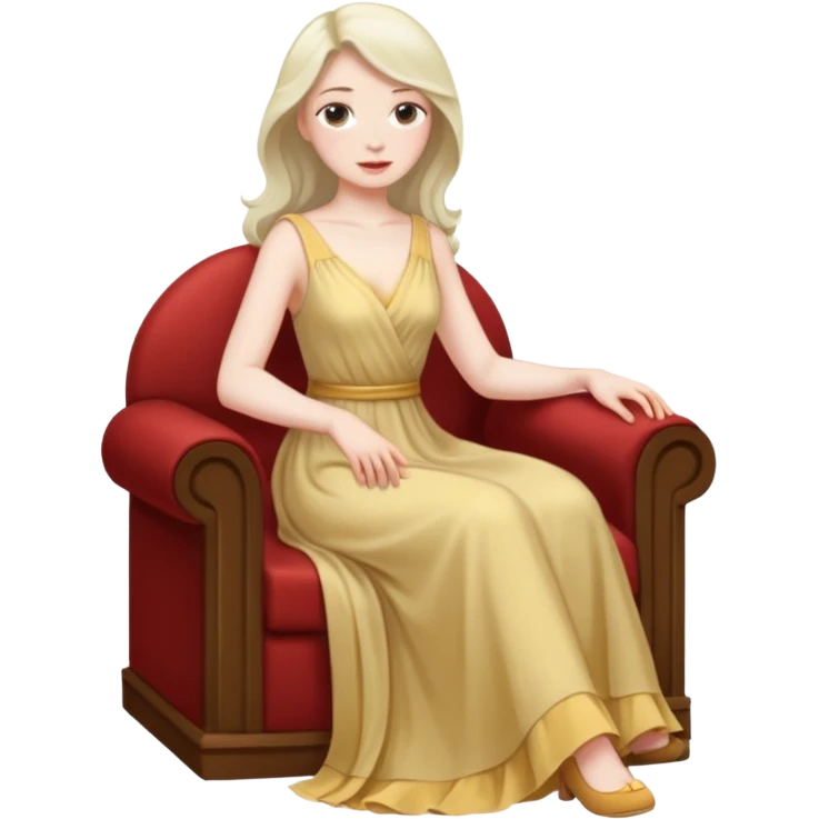 seated woman emoji