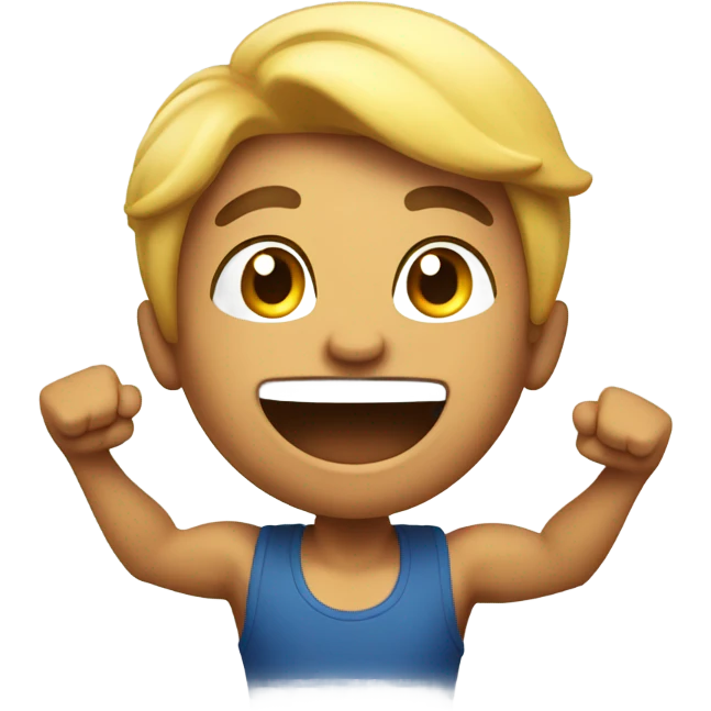 Pumped up! emoji