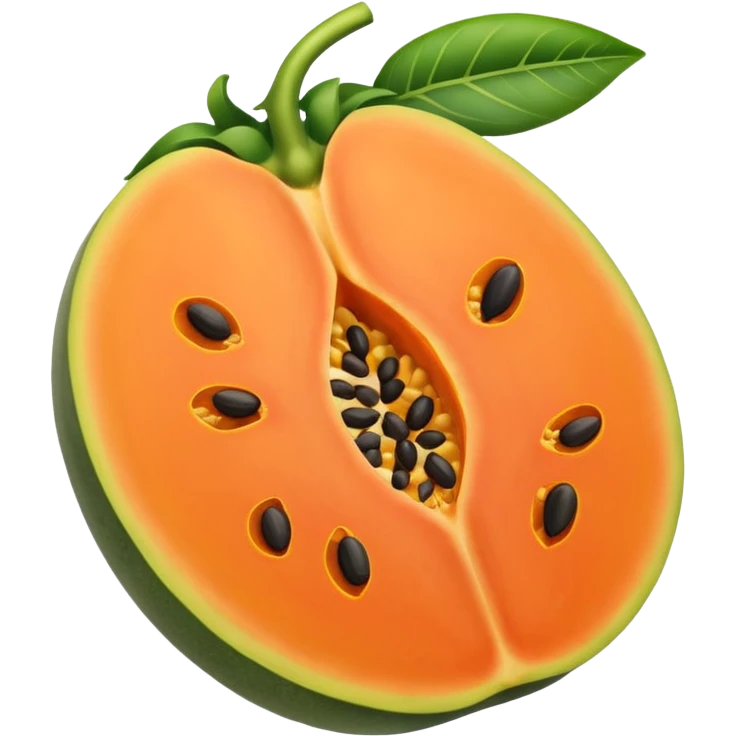Papaya emoji emoji