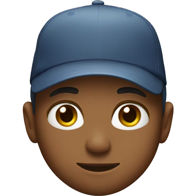 Boy with cap emoji