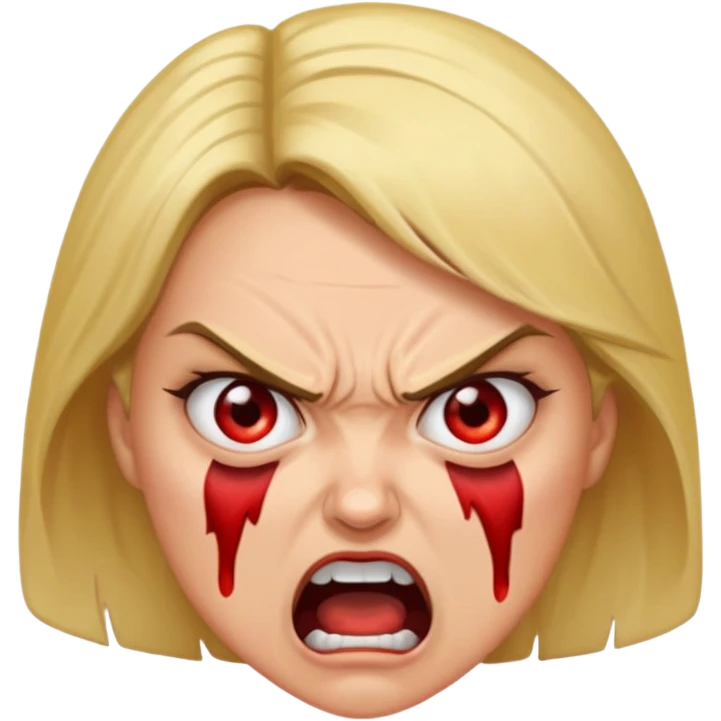 Raging woman emoji