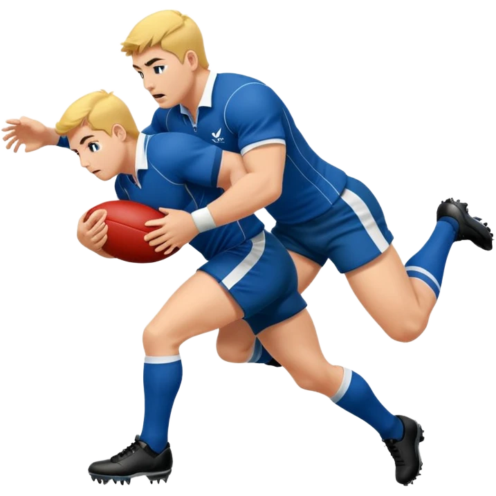 dominant rugby tackle emoji