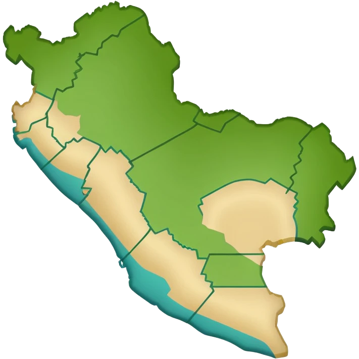 I want that you generate a Peru map emoji emoji