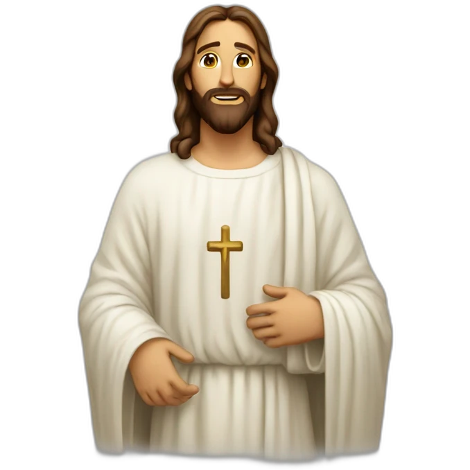 Jesus Christ cool emoji