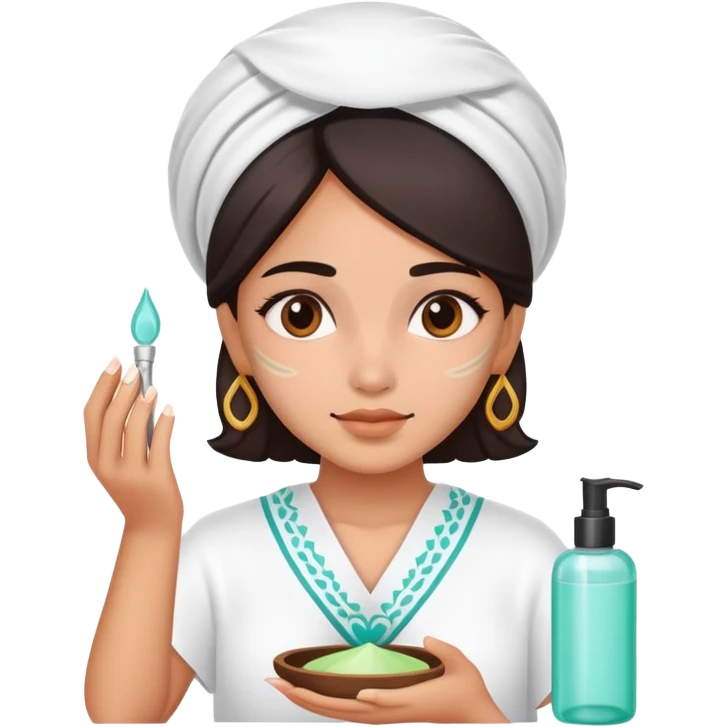 skin care Kit Rituals Mexican girl emoji