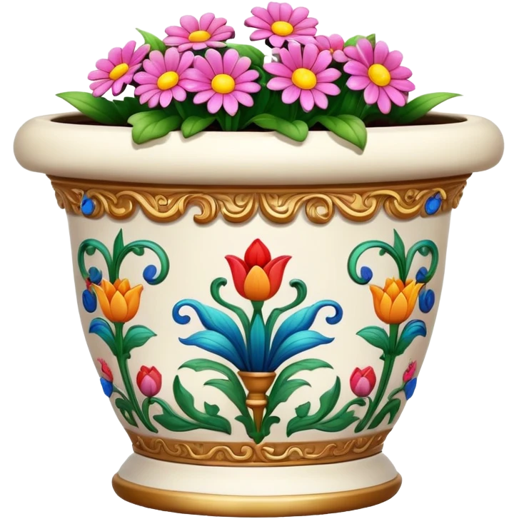 aesthetic flower pot emoji