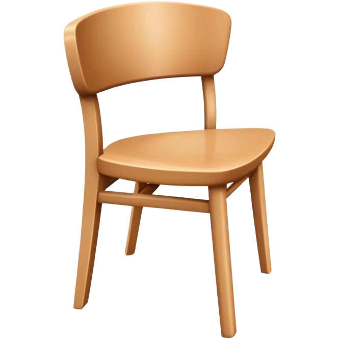 danish design Y-chair wooden emoji
