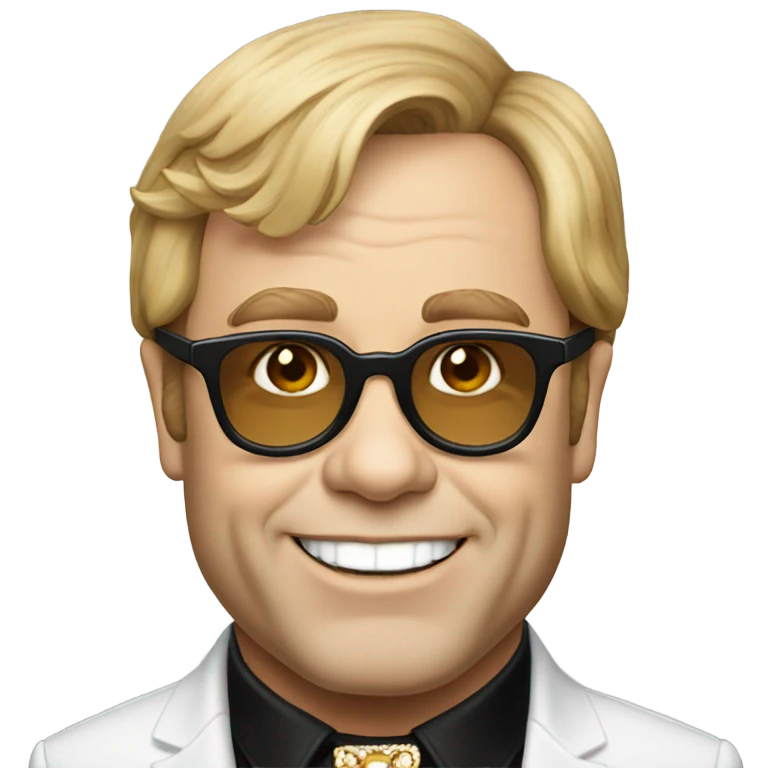 elton john emoji