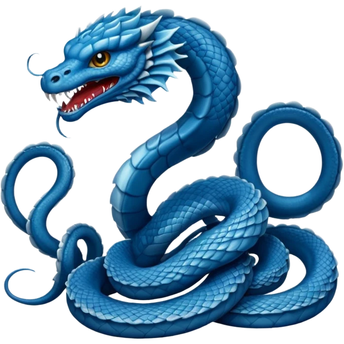 Blue Hydra emoji