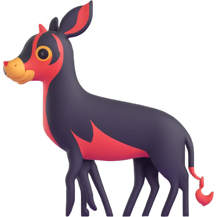 side view of character emoji