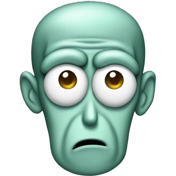 Squidward emoji