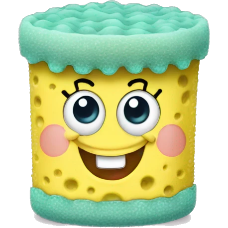 cute baby sponge bob emoji