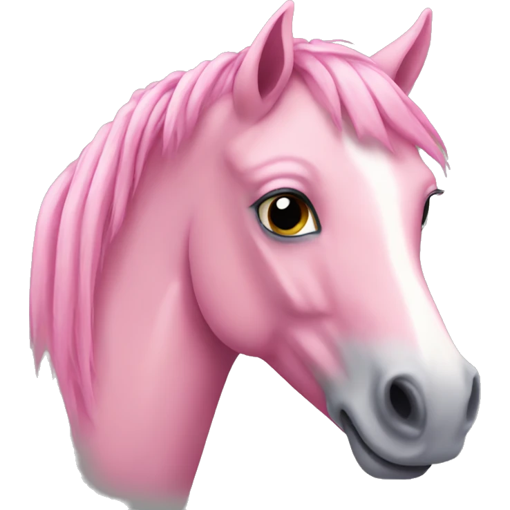Pink horse  emoji
