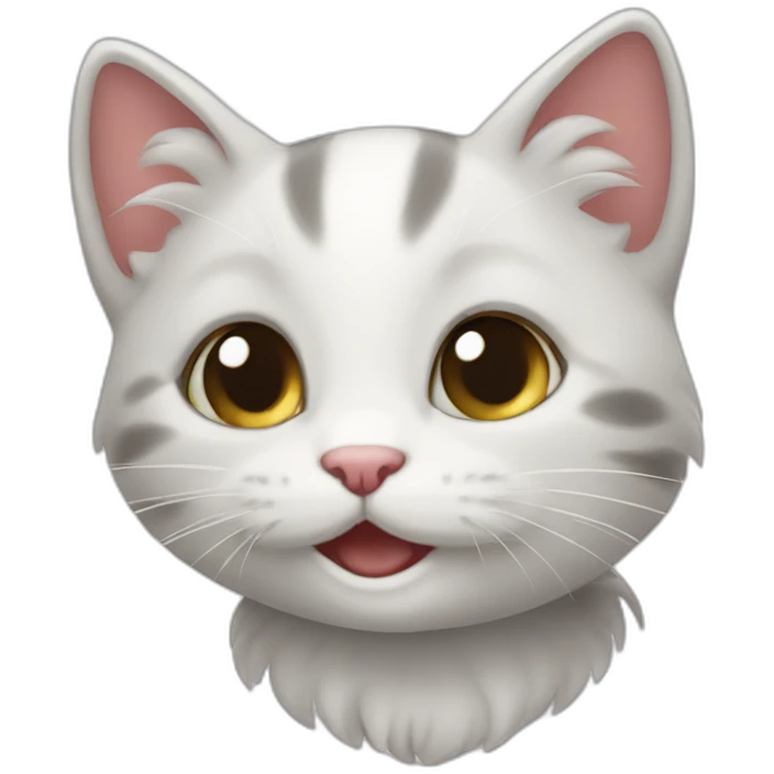 happy kitten emoji