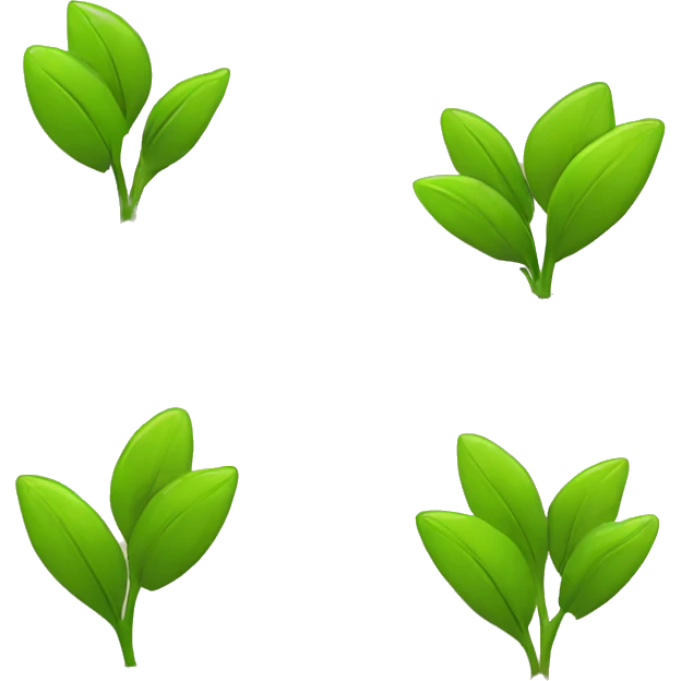 Clockwise Arrows and Seedling emoji, in one emoji. mix them  together emoji