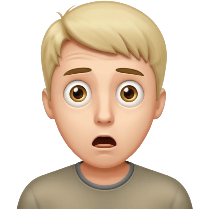 astonished man emoji