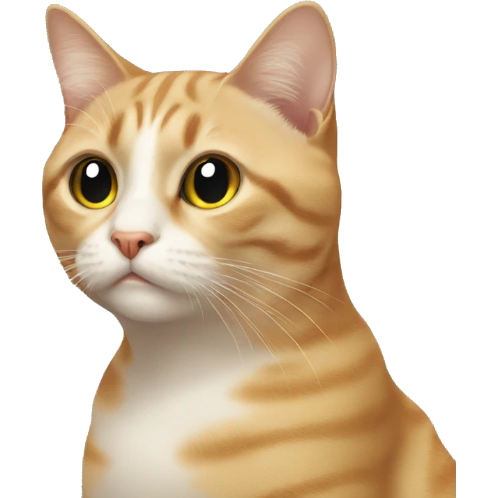 side eyeing cat emoji
