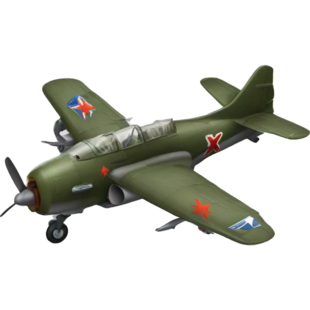 avión de guerra emoji