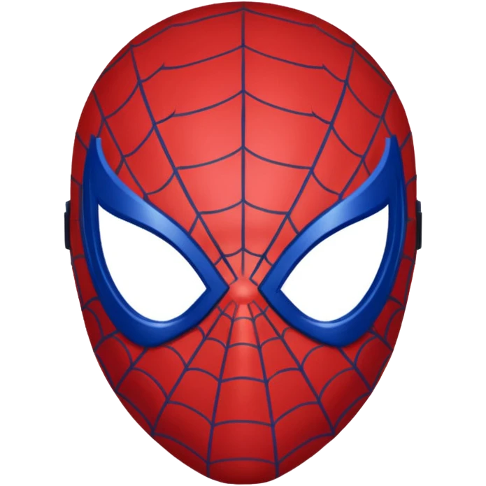 Spiderman face emoji