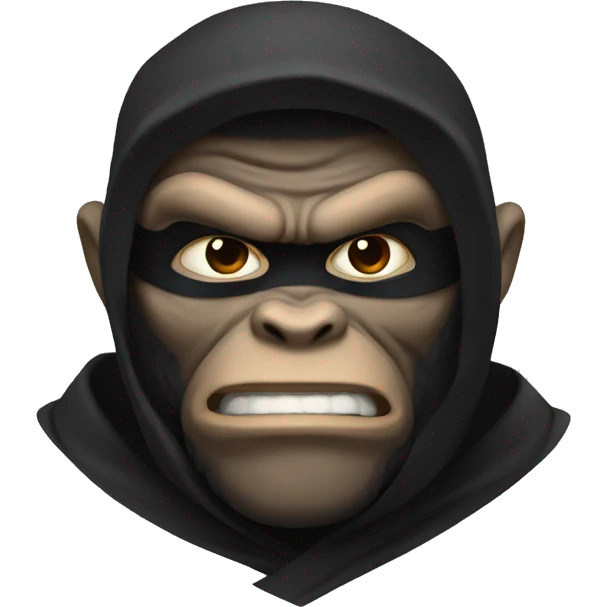 Ninja + ape emoji