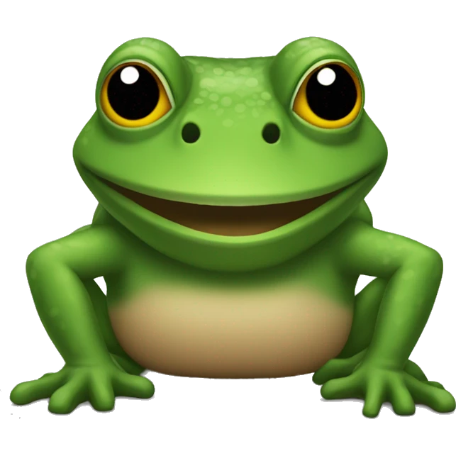 SAPO MALANDRO ESPANTADO emoji