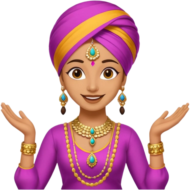 Punjabi dance emoji emoji