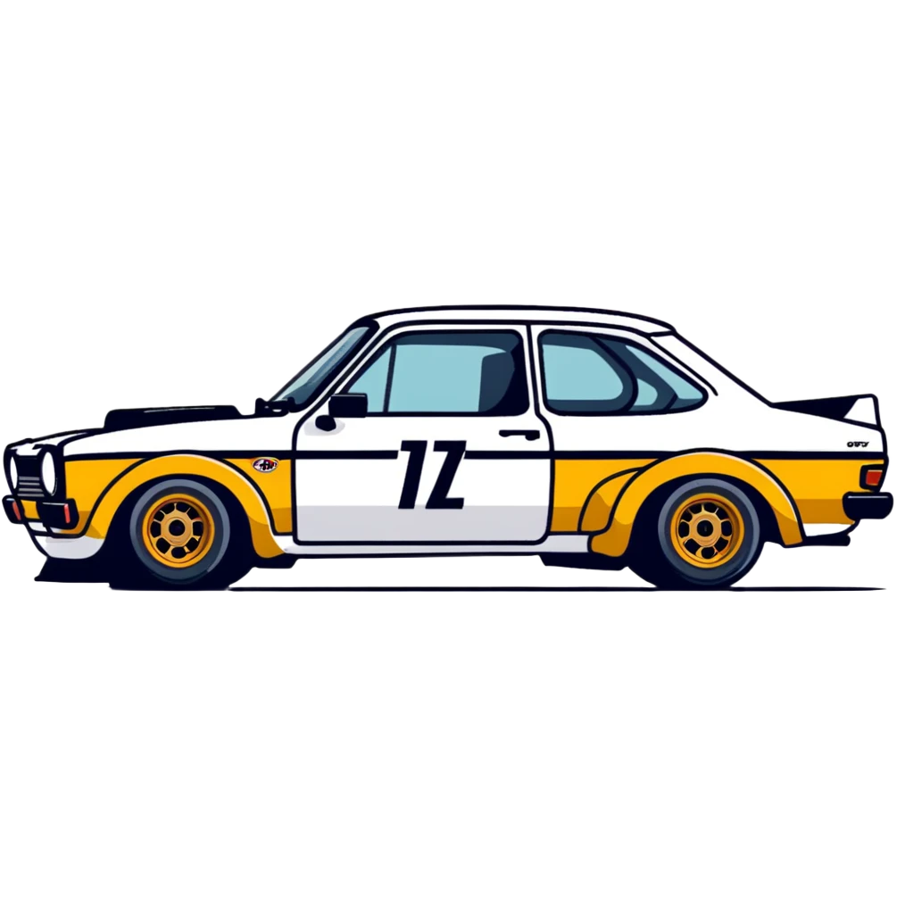 RALLY MK1 FORD ESCORT emoji