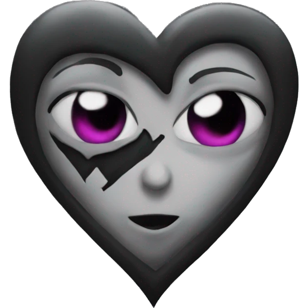 gothic heart  emoji