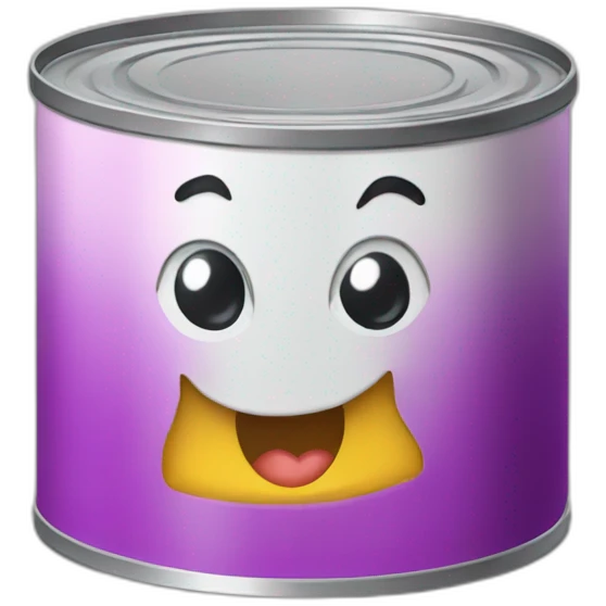 Canned food emoji