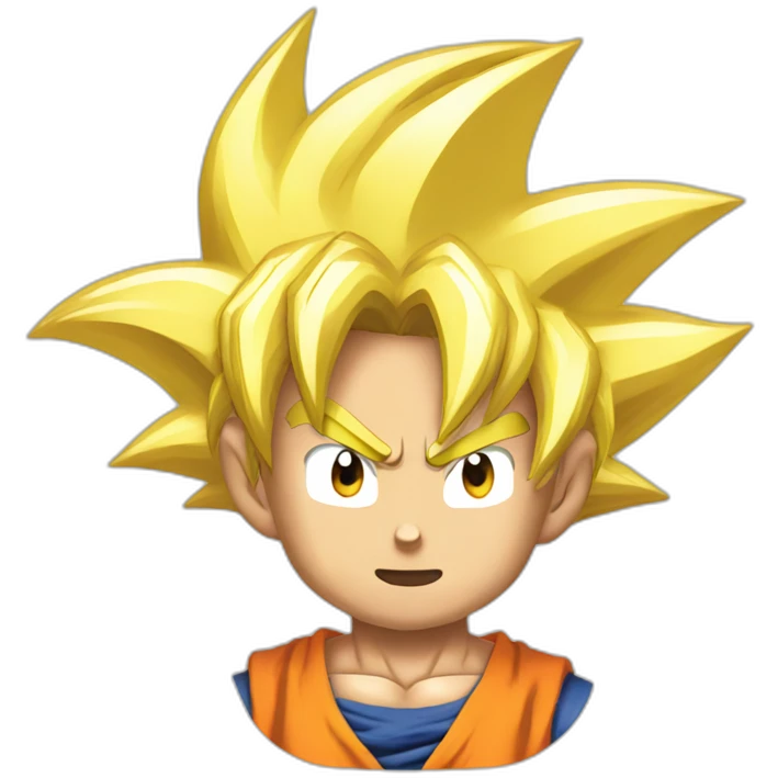 goku super saiyan talking emoji