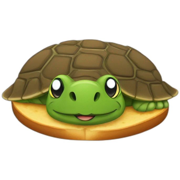 turtle bread emoji