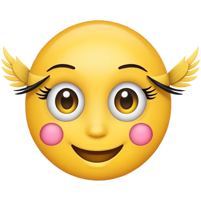 Emoji with Lashes  emoji