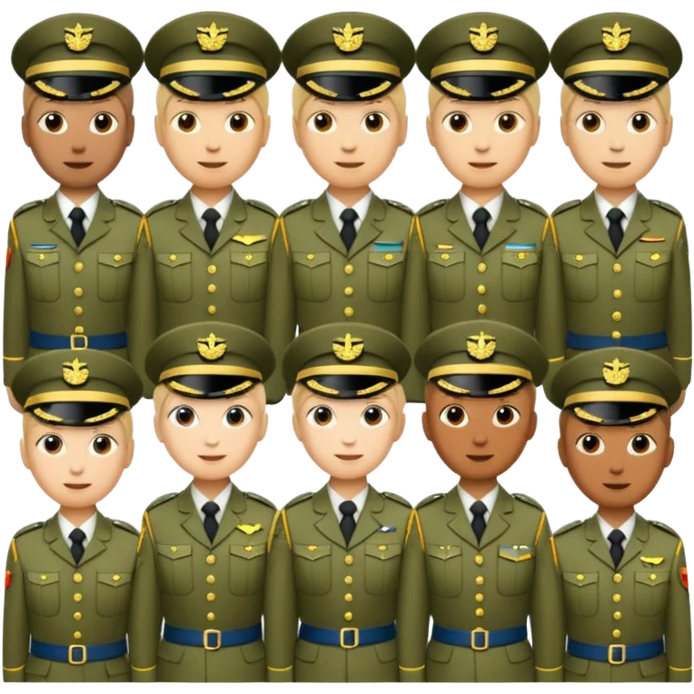 Swedish military ranks emojis emoji