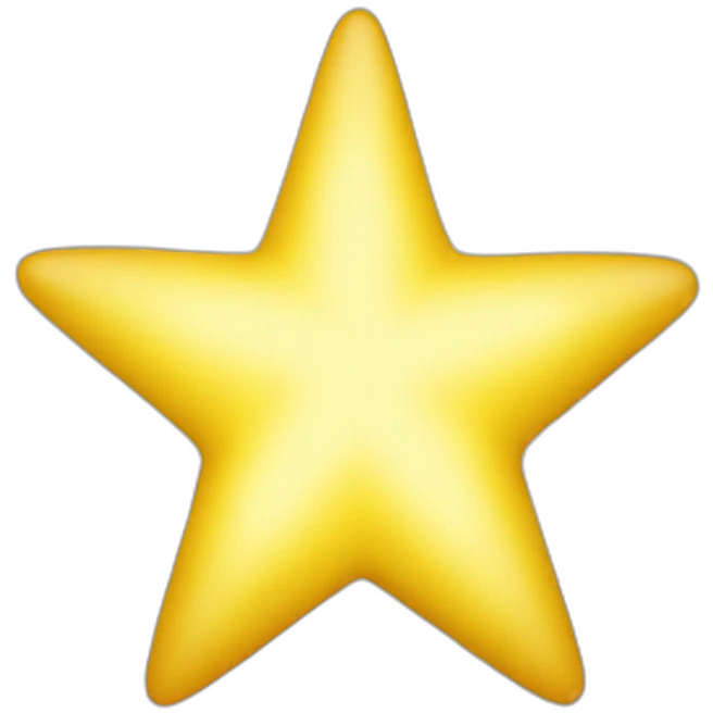 yellow star emoji