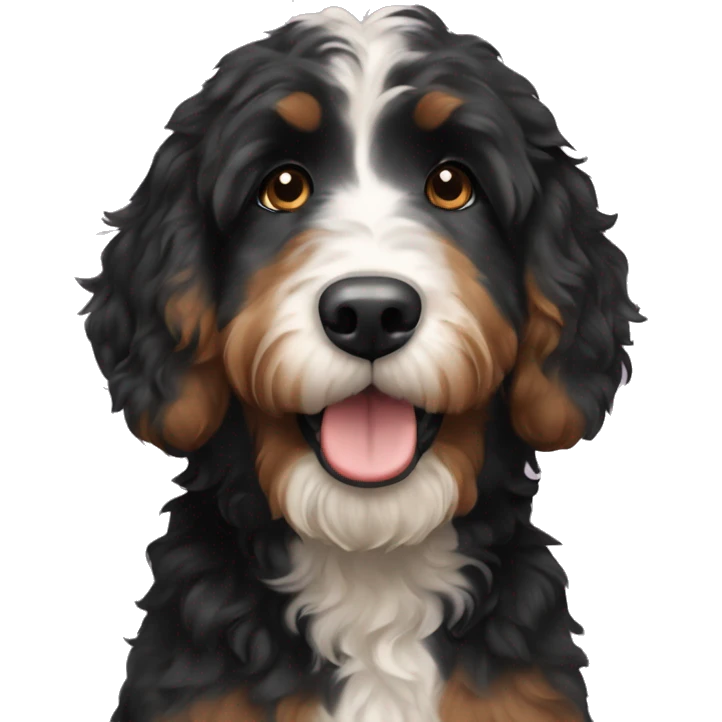 Bernedoodle emoji