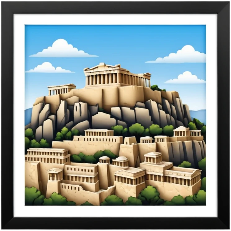 acropolis of athens emoji