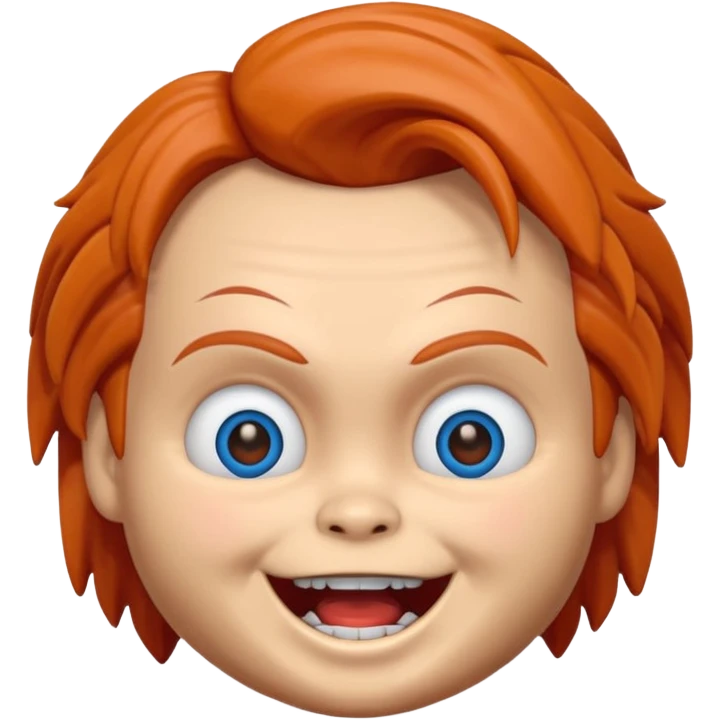 Un emojin de chuky emoji
