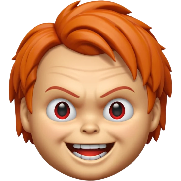 Un emojin de chuky emoji