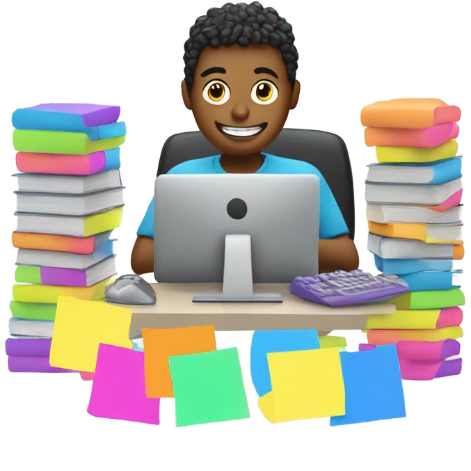 Happy coding emoji