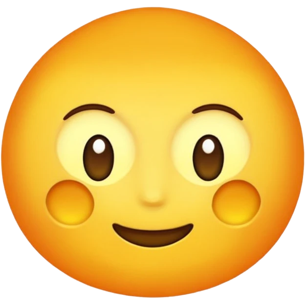 The word “GLOW” emoji