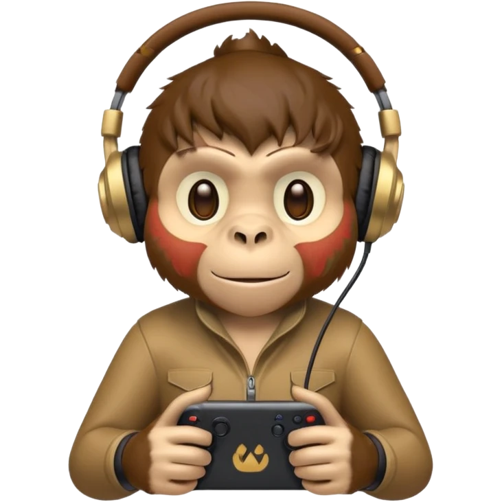 gamer monkey emoji