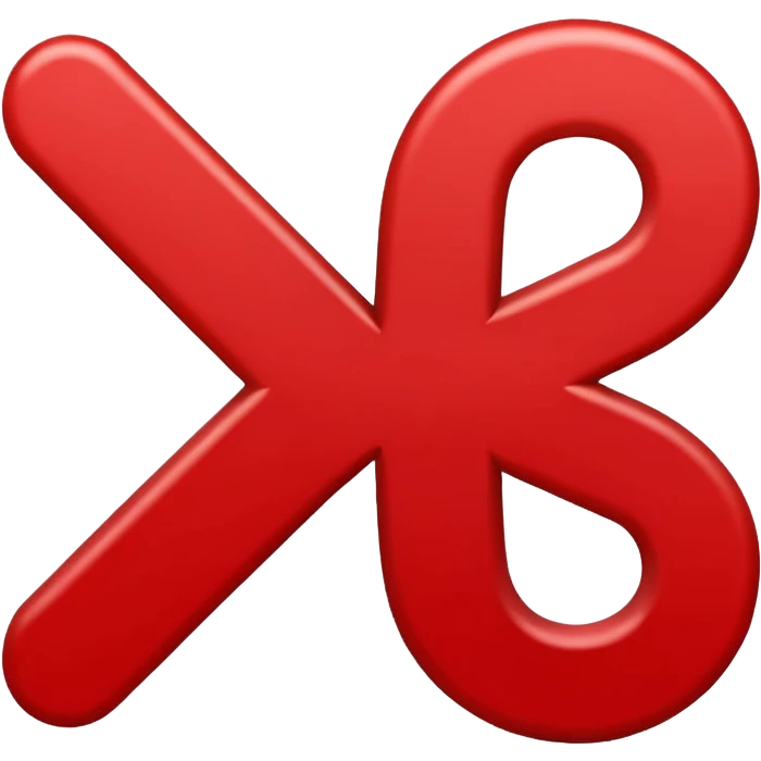 red minus symbol emoji