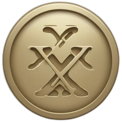 x logo with seal emoji