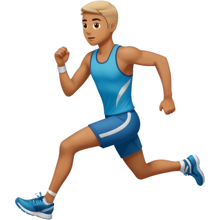 running emoji