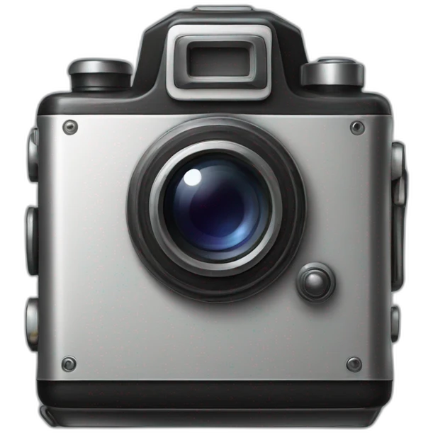 elegant argentic camera emoji
