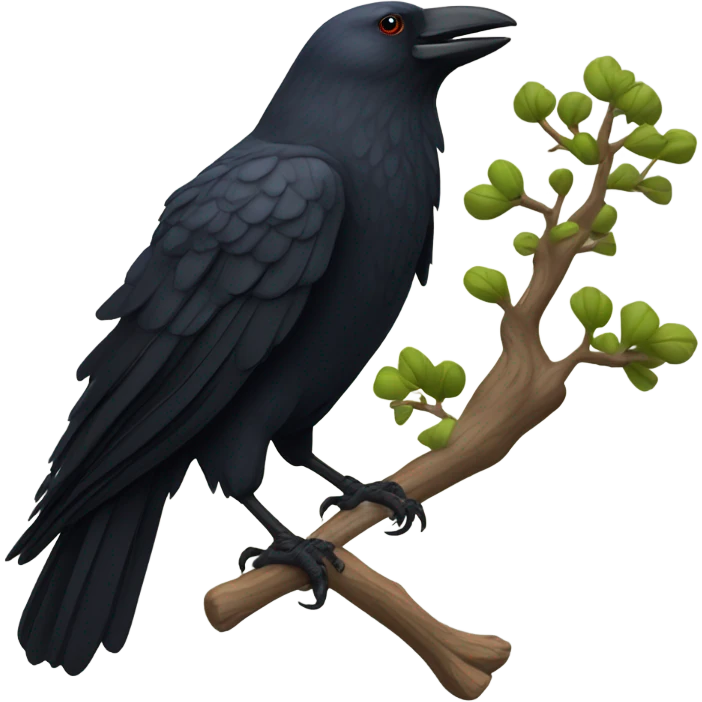 Crow hunting  emoji