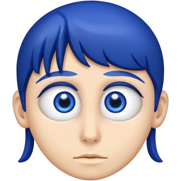 lapis with eyes cartoon emoji